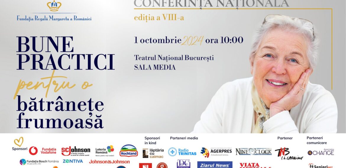 START înscrieri la conferința „Bune practici pentru o bătrânețe frumoasă”,  cel mai longeviv eveniment dedicat specialiștilor din domeniul senectuții