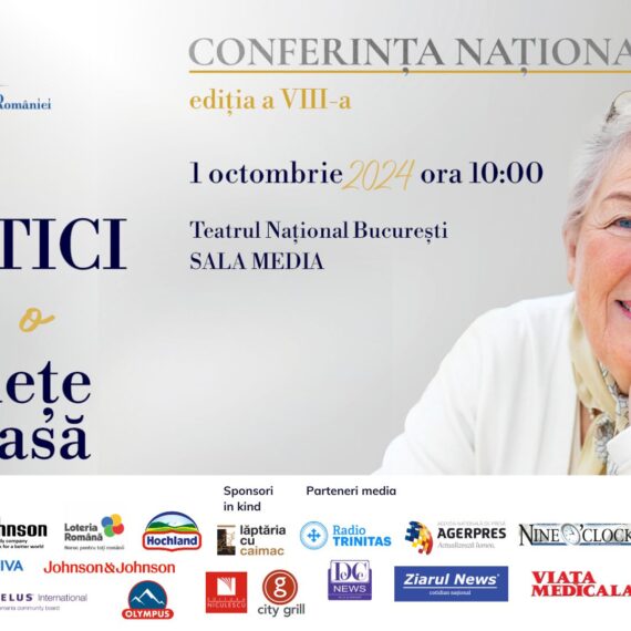 START înscrieri la conferința „Bune practici pentru o bătrânețe frumoasă”,  cel mai longeviv eveniment dedicat specialiștilor din domeniul senectuții
