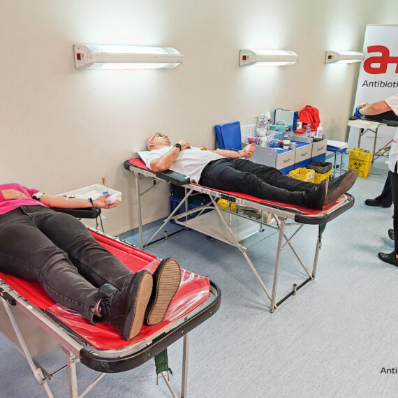 Campania “Donează sânge! Pune suflet pentru viață!” salvează 270 de vieți A 26-a ediție a campaniei de donare de sânge la Antibiotice Iași